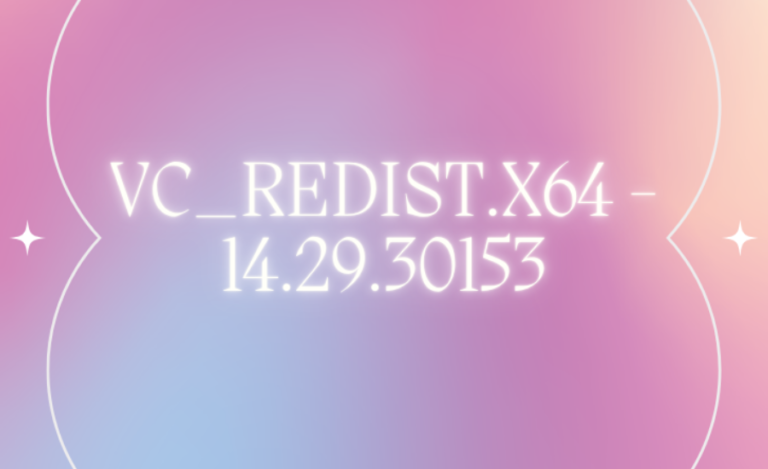 vc_redist.x64 - 14.29.30153